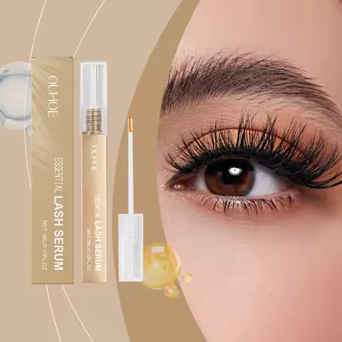 Eyelash Growth Serum Nourishing Lashes Eyebrow Enhancer Natural Fuller Booster Longer Thicker Length