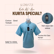 [BELI 2 RM98 ] Kurta Lengan Pendek Berkolar Al-Ain (Collar) Viral By SEMESTA