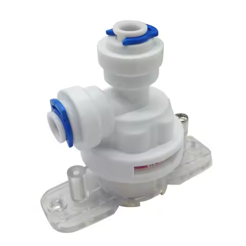 Fit 1/4" O/D Tube Pushfit RO Reverse Osmos Water System Leak Detector Sensor Cut Off Water
