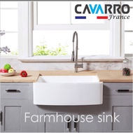 33" FIRECLAY CERAMIC FARMHOUSE SINK
