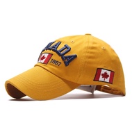 หมวกแก๊ปเบสบอลลายตัวอักษรสำหรับผู้ชายและผู้หญิง,สินค้าข้ามพรมแดนหมวกเบสบอลสำหรับผู้ใหญ่แคนาดาใช้ได้ทั้งชายและหญิงรุ่นใหม่ .Lindeberg DESCENTE PEARLY GATES ANEW Footjoymalbon Uniqlo