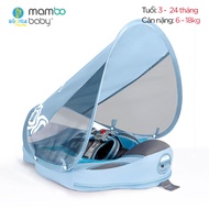 Phao bơi cho bé từ sơ sinh Hiệu Mambo Baby chống lật chất liệu xốp Pearl Foam độ nổi an toàn độ tuổi