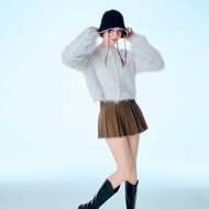 umore.made Furry puffy mink cardigan เสื้อคลุมคาร์ดิแกนขนมิ้ง อุ่นนุ่ม ละมุน ไม่คัน