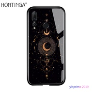 Hontinga เคสสำหรับ Huawei Y5P Y6 Prime 2018 Pro 2019 Y7 2019 Y7A Y7P Pro 2019 Y8P Y9 Prime 2019 2018เคส Y9S เคสโทรศัพท์กระจกเทมเปอร์เคสหลังแบบแข็ง