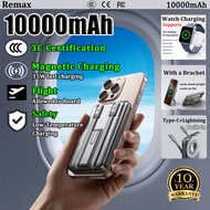 Remax 3C Certified 10000mAh 3C Powerbank Magnetic Wireless Power Bank Low temp Fast Charging 30W for