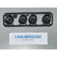 Tamiya Mini 4WD 5-Spoke Center Wheel 5-Spoke From The Box Car