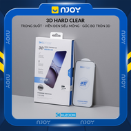 Kính Cường Lực Trong Suốt Kuzoom Full Viền Cho Điện Thoại iPhone 17 Pro Max 16 15 14 13 12 11