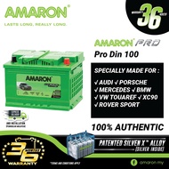 AMARON PRO DIN100 Series Car Battery Premium Lasting for Proton/BMW/Toyota/Audi/Mercedez