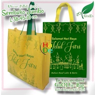 Tas Kain Spunbond Goodie Bag Selamat Hari Raya Lebaran Idul Fitri 2024 Ukuran Jumbo Besar Kecil 20x26 25x35 30x40 38x45 Untuk Kantong Belanja Lipat Goodybag Souvenir Parsel Sembako Paper bag Snack ToteBag Hantaran Parcel Toples Kue Kering Nasi Kotak Murah