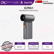 Jisulife Handheld Fan Ultra1 FA55 Mini Blower Portable USB Fan - Dark Grey