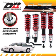 DII ADJUSTABLE Honda Accord CF4/CL '00-'07 Hi Lo Body Shift Serviceable Absorber
