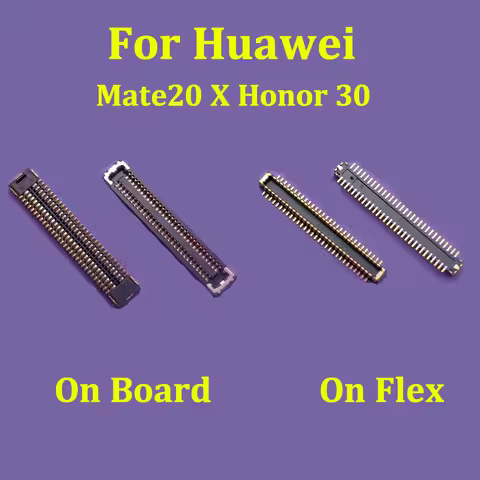 2Pcs Usb Charger Charging Dock Port Flex FPC Connector For Huawei Mate20X Mate 20X Mate 20 X Mate20 
