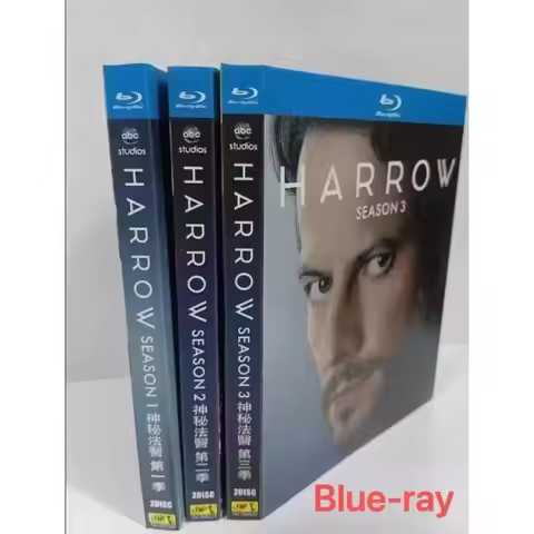 Harrow Season 1‎ 3: Series 6 -Disc New Box Set Sealed New Blu-ray Disc