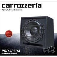 CARROZZERIA 12” SUBWOOFER BUILT IN POWER AMPLIFIER PRO-1250A 100% ORIGINAL