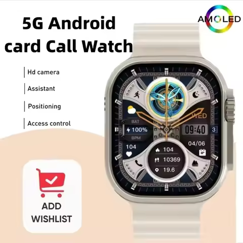 Ultra AI3 256GB 4G SIM smartwatch Android 2.2-inch 448 * 528 AMOLED screen health monitoring 180 ° r