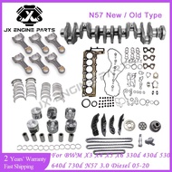 N57 Engine Rebuild Gasket Kit Crankshaft ConRod Bearing For BMW 3.0 335d 430d 530d 640d 730d 740d X3