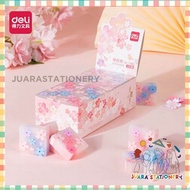 Deli Sakura Eraser 71135 / Eraser Exam Eraser Fancy Eraser