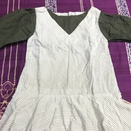 HIJAU [PRELOVED] green children's dress by treehouse size 2 (2-3 years)