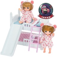 Licca-chan LF-10 Miki-chan Maki-chan 2-tier bed Shipped from Japan