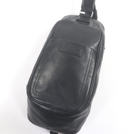 成色極佳 □ BALLY TABEL-MD 皮革 Trainspotting 單肩包/斜背包/肩背包 男士 黑色