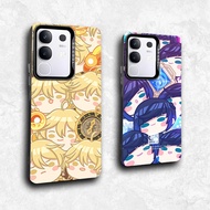 RN49 Character Genshin Chibi Case Vivo series Compatible for Vivo Y29 4G Y19S V50 V40 V50 Lite V40 L
