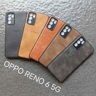 Premium Leather Case Oppo Reno 6 5G - Casing Oppo Reno 6 5G