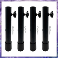 [P K A M] Table Leg Extender Table Workbench Height Extender Easy to Install Use Straight Leg Table 