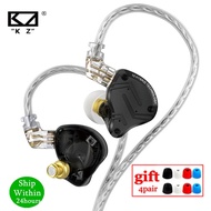 KZ ZS10 Pro X Wired Earphones In Ear Sport Headphones HiFi Bass Music Monitor Metal Earbuds Noise Cancelling Gaming Headset