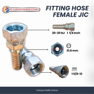 JIC 20-20 (NJ) Female Hose Fitting 1 1 1/ 4 INCH