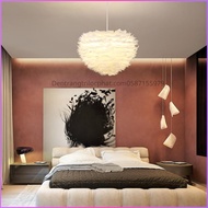 Feather Drop Lights For Bedroom Decoration, Living Room