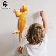 [Serenable] Wall Climbing Gecko Toy, Climbs up Toy, Wall Climbing Lizard Robot, Remote Control Gecko