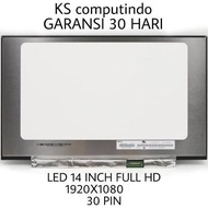 LED LCD Lenovo THINKPAD T490 T490S 14 INCH SLIM 30 PIN FULL HD