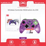 Aolion Controller Stick Wireless Gaming Pro Nintendo Switch PC Laptop iOS Android RGB - Purple