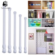 [Serenable] Telescopic Curtain Short Tension Rods Bar Hanger Rods for Shower DIY Projects