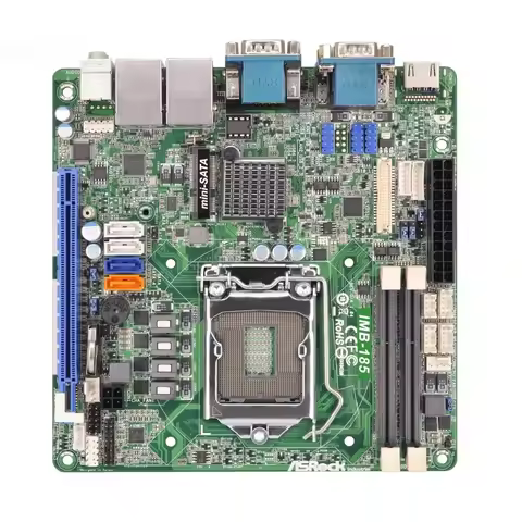 Embedded Industrial Control MINI-ITX motherboard Socket LGA1150 Haswell with H81 Chipset IMB-185 for
