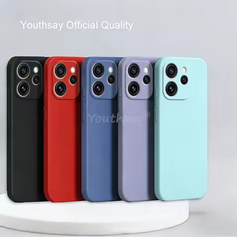 For OPPO Reno 15 Pro Max Case Liquid Silicone Plain Case Reno 15 Pro Max Cover TPU Anti-drop Protect