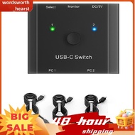 8K USB C KVM Switch 8K 60Hz KVM Switch 8K@30Hz 4K@120Hz PD 100w 10Gbps Data Transmission