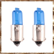 (O I Q B)2x H6W BAX9S 6W White Xenon Car Side Marker Parking Lamp 12V 5000K