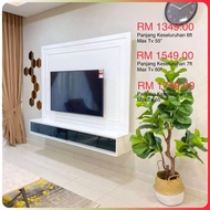 🔥 [FREE INSTALL &amp; BRACKET TV] 🔥 KABINET TV GANTUNG WALL MOUTING,RAK TV,ALMARI TV, MODEN CONCEPT MAMPU BELI RM1349-1749 🔥