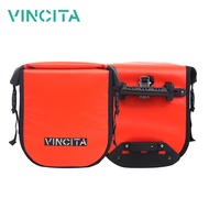Vincita กระเป๋าแพนเนียร์เล็ก แบบฝาม้วน กันน้ำ100% ราคาต่อคู่ (2 ใบ)  (B050WP-V) - กระเป๋าติดตะแกรง ว