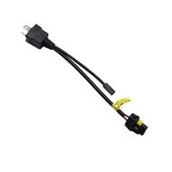 H4 Socket Connector Relay harness Wire For LED Bulb Lamps Bi LED Projector Lens Lights Car Accessori