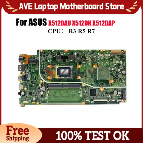 X512DAU Laptop Motherboard For ASUS VivoBook X512DAP V5000d M5050D X512D F512D X512DA X512DK M512D M