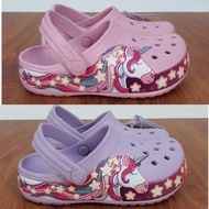 Crocs Unicorn Fun Lab Sandals For Kids/Character pony Sandals/Kids Strap Sandals