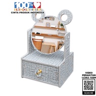 Cosmetic Rack Skincare Storage Box Beauty MDF LC063