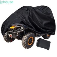 JYHOUSE ATV Cover, Heavy Duty Waterproof 4 Wheeler Quad Bike Storage Cover, Durable Tear-Resistant F