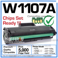 CHIP Ready 💥Compatible Cartridge for H* W1107A H*107A 1107 107A 107W MFP 135a 135w 137fnw Laser Tone