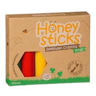 【壽滿趣】Honey Sticks純天然蜂蠟無毒蠟筆-3歲以上幼童適用(6色高胖型)