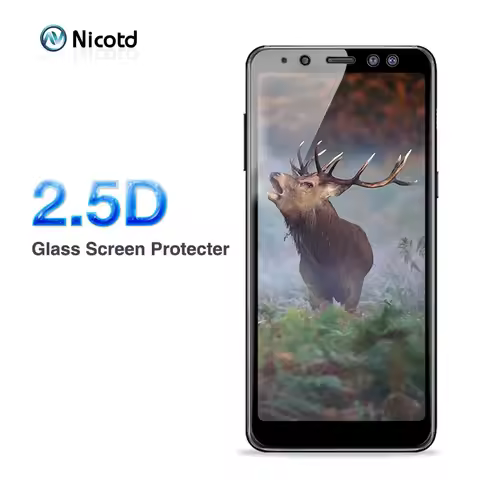 Full cover tempered glass for Samsung Galaxy A8 A6 Plus 2018 screen protector for Samsung A8 A8+ A6 