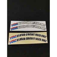 HRC CUTTING WHEEL STICKER