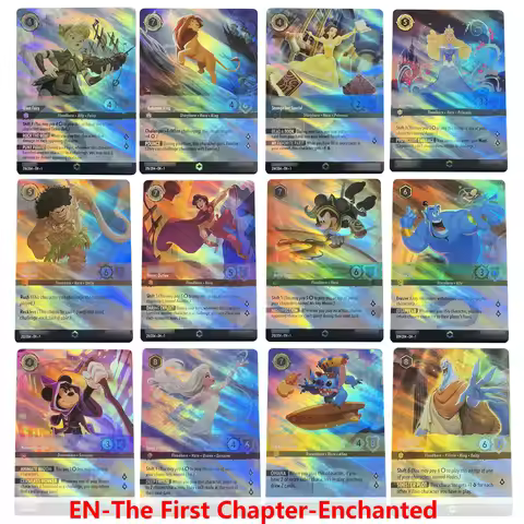 The First Chapter LORCANA3-01 Disney elsa stitch tinker mickey mouse Enchanted French German English